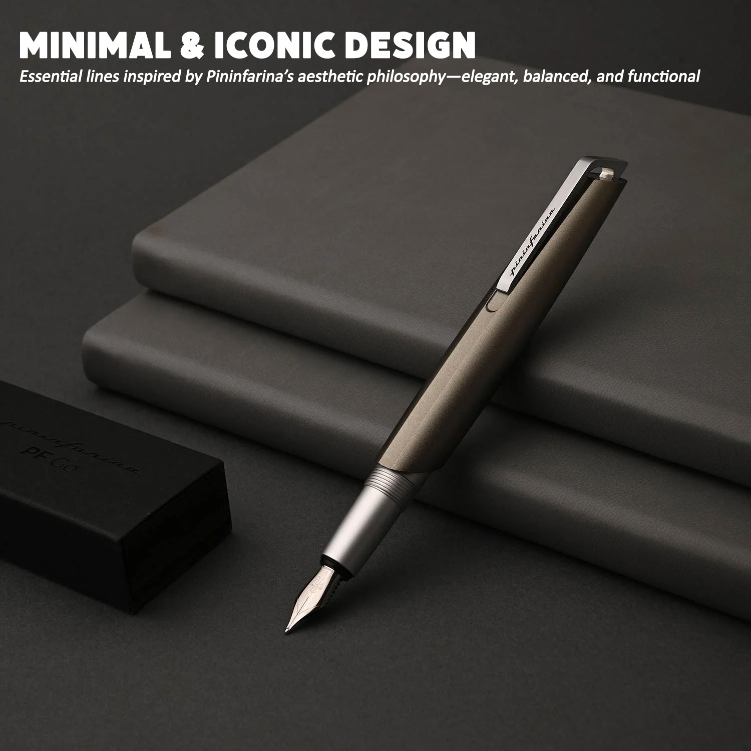 Pininfarina | Pf Go | Fountain pen | Titanio Pininfarina