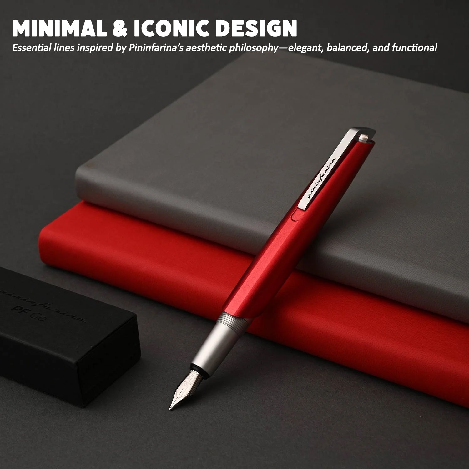 Pininfarina | Pf Go | Fountain pen | Red Pininfarina