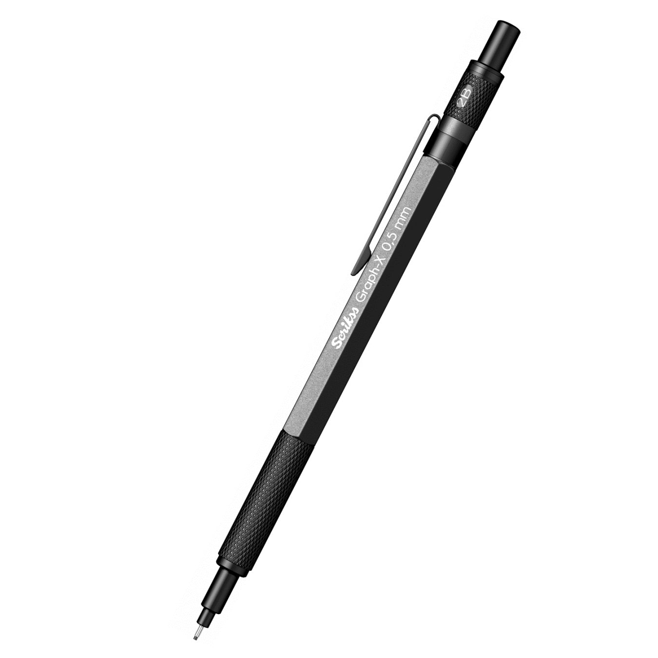 Scrikss | Graph-X | Mechanical Pencil | Metallic Grey-0.5mm Scrikss