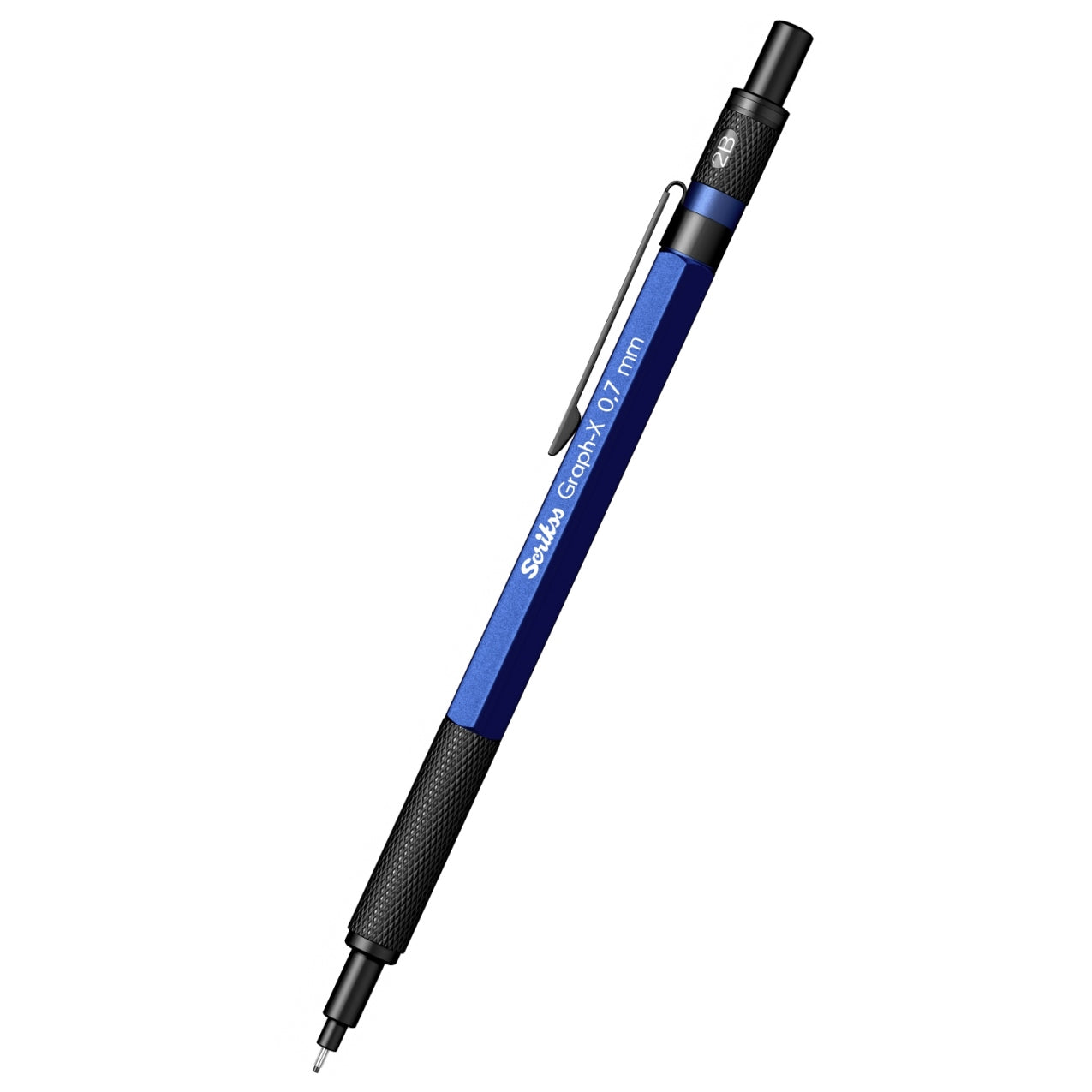 Scrikss | Graph-X | Mechanical Pencil | Metallic Blue | 0.7mm Scrikss