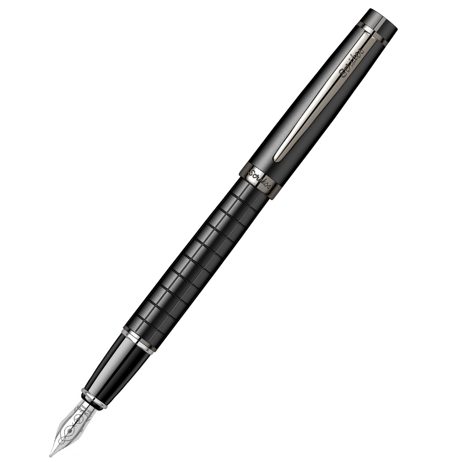 Scrikss | Honour 38 | Fountain Pen | Matt Black | Medium Nib Scrikss
