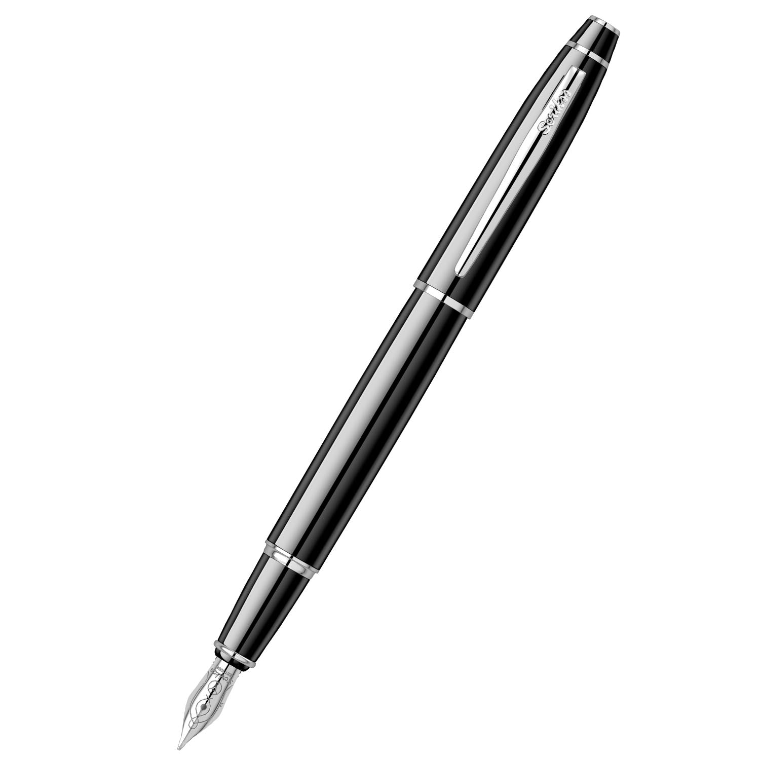 Scrikss | Noble 35 | Fountain Pen | Black-CT Medium Scrikss