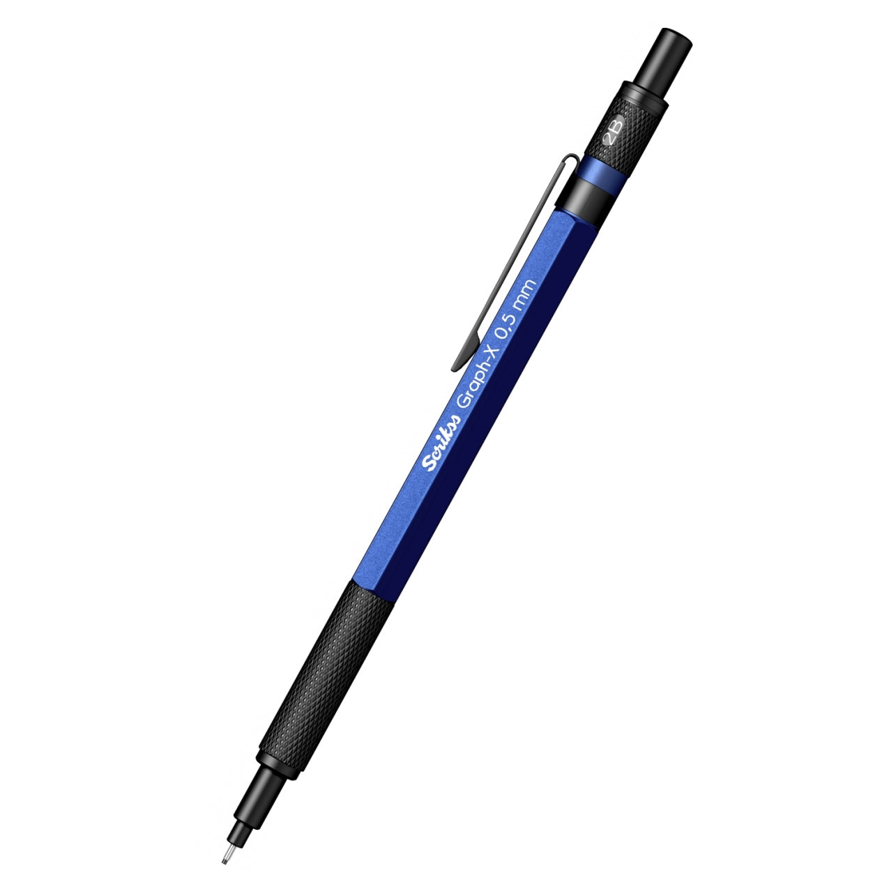 Scrikss | Graph-X | Mechanical Pencil | Metallic Blue | 0.5mm Scrikss