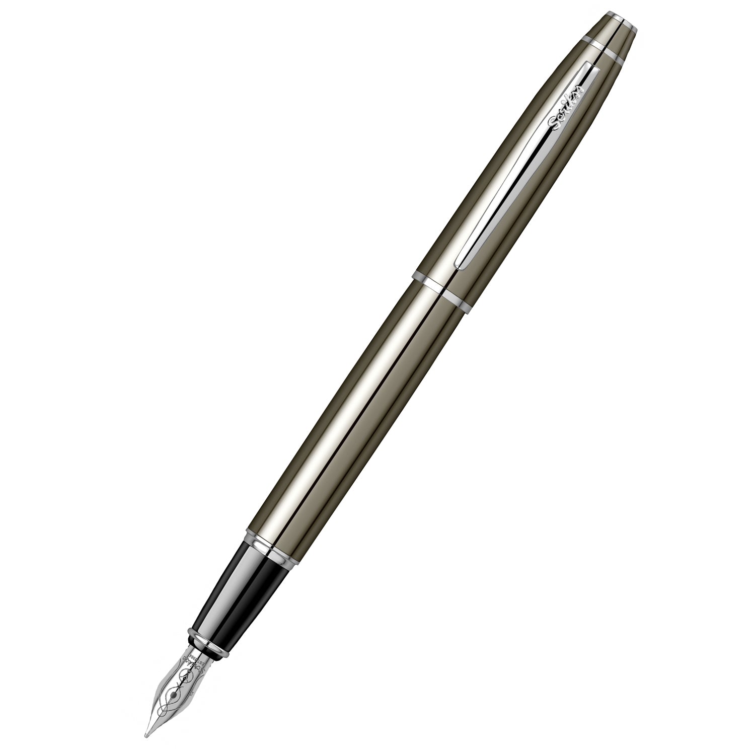 Scrikss | Noble 35 | Fountain Pen | Titanium-CT  Medium Scrikss