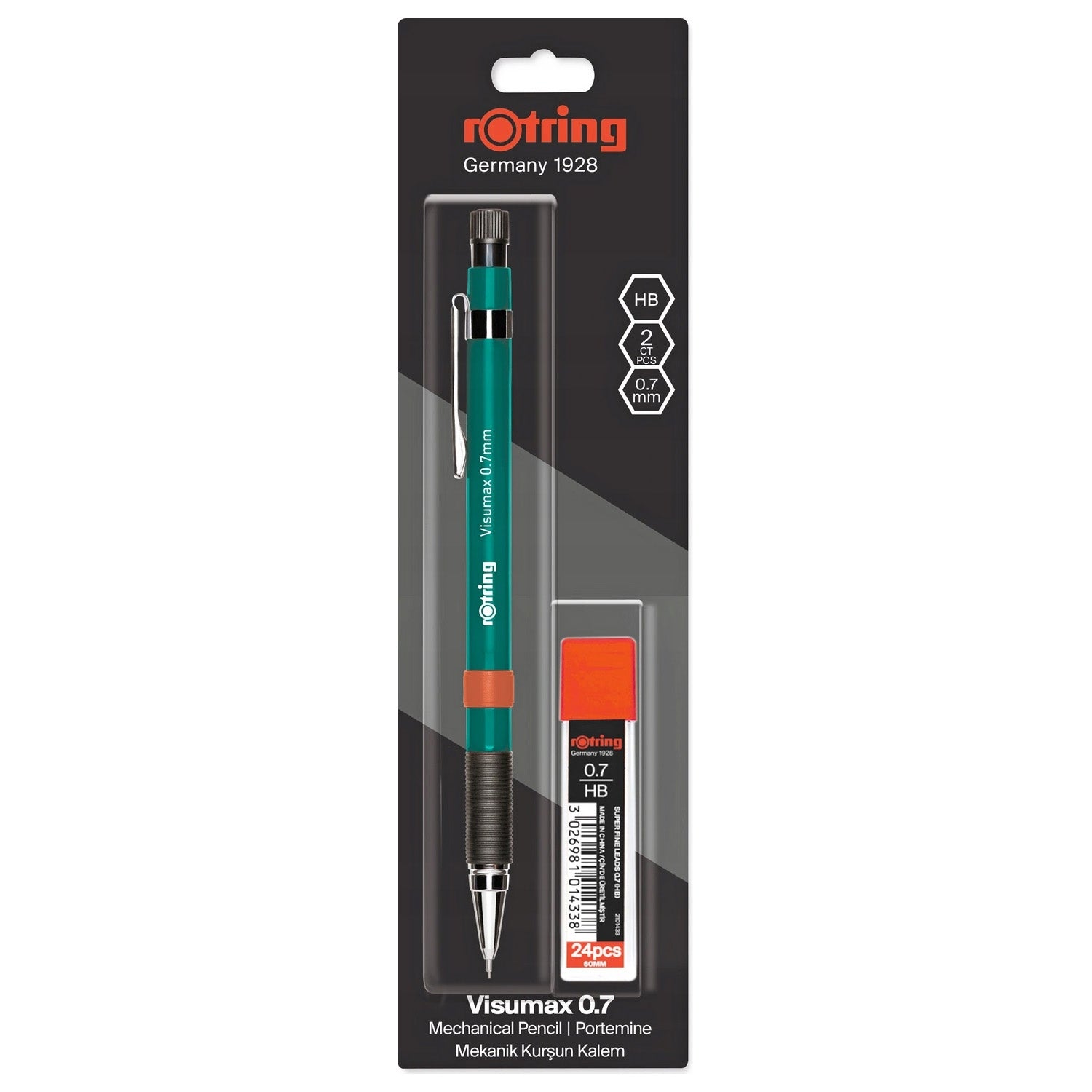 Rotring | Visumax | Mechanical Pencil | 0.7 mm | Green Rotring