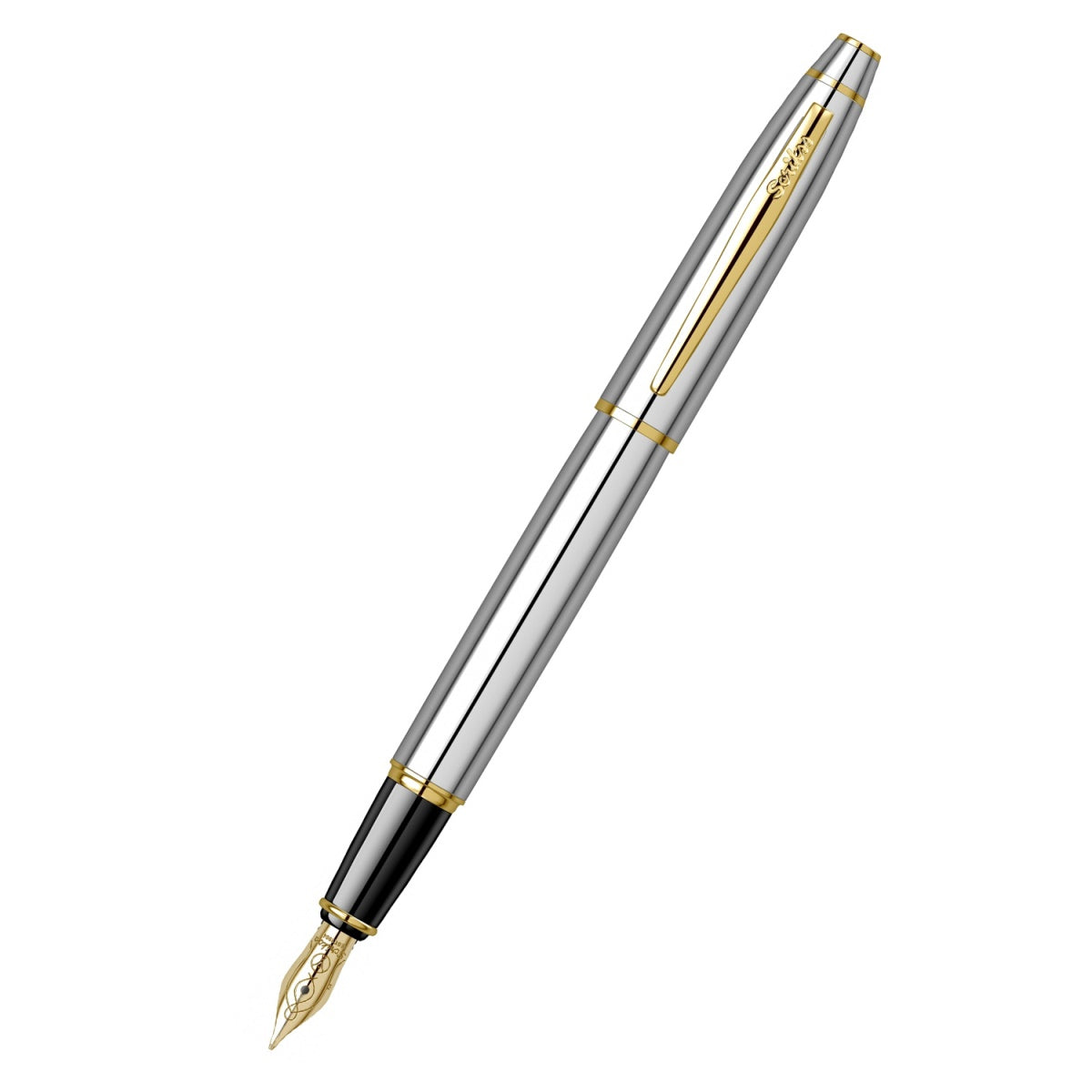 Scrikss | Noble 35 | Fountain Pen | Chrome-GT  Medium Scrikss