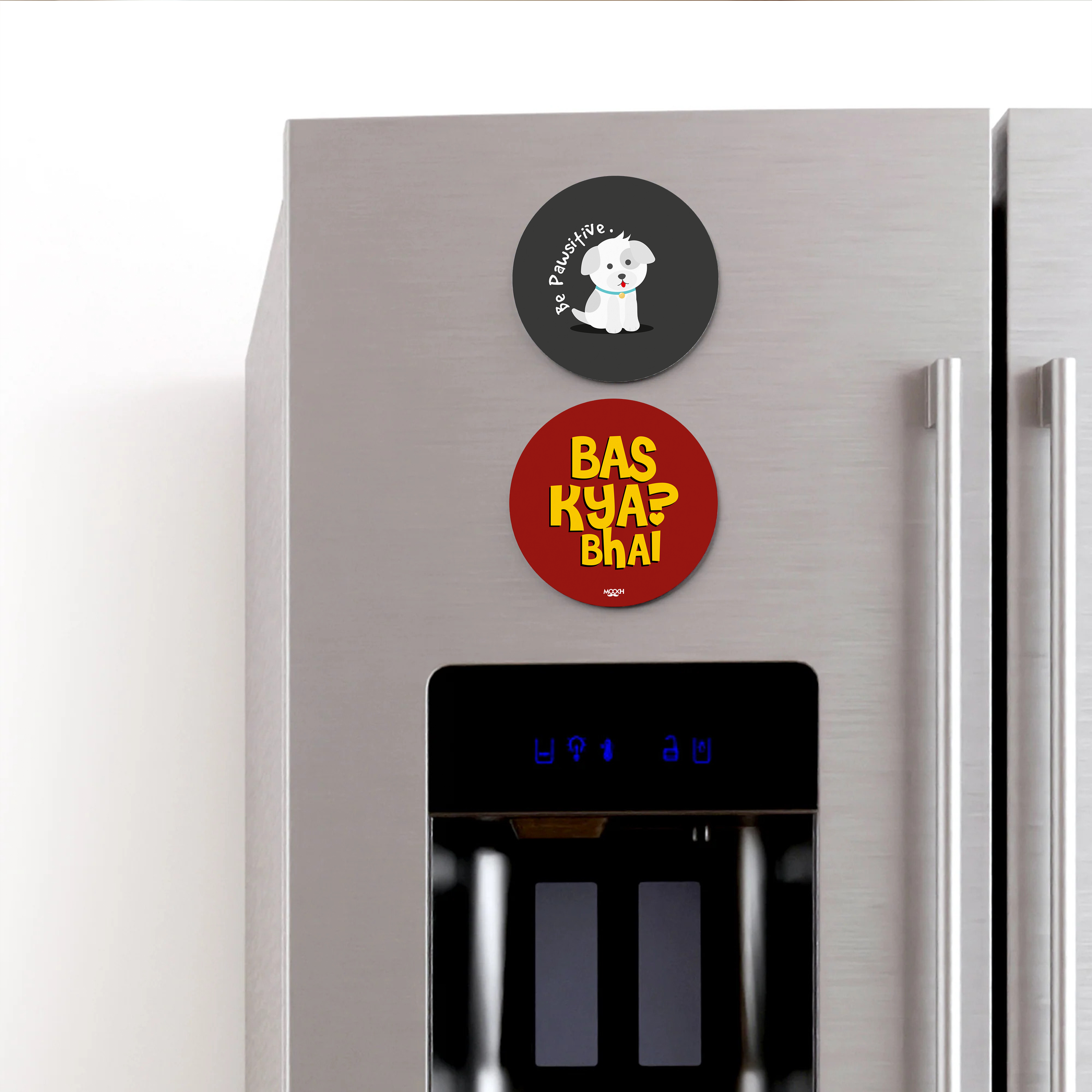 Mooch Magnetic Coaster - Be Pawsitive Mooch