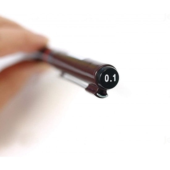 Rotring | Tikky | Graphic Fineliner | Black Pigmented Lightfast | Pack of 12pieces | 0.1mm Rotring