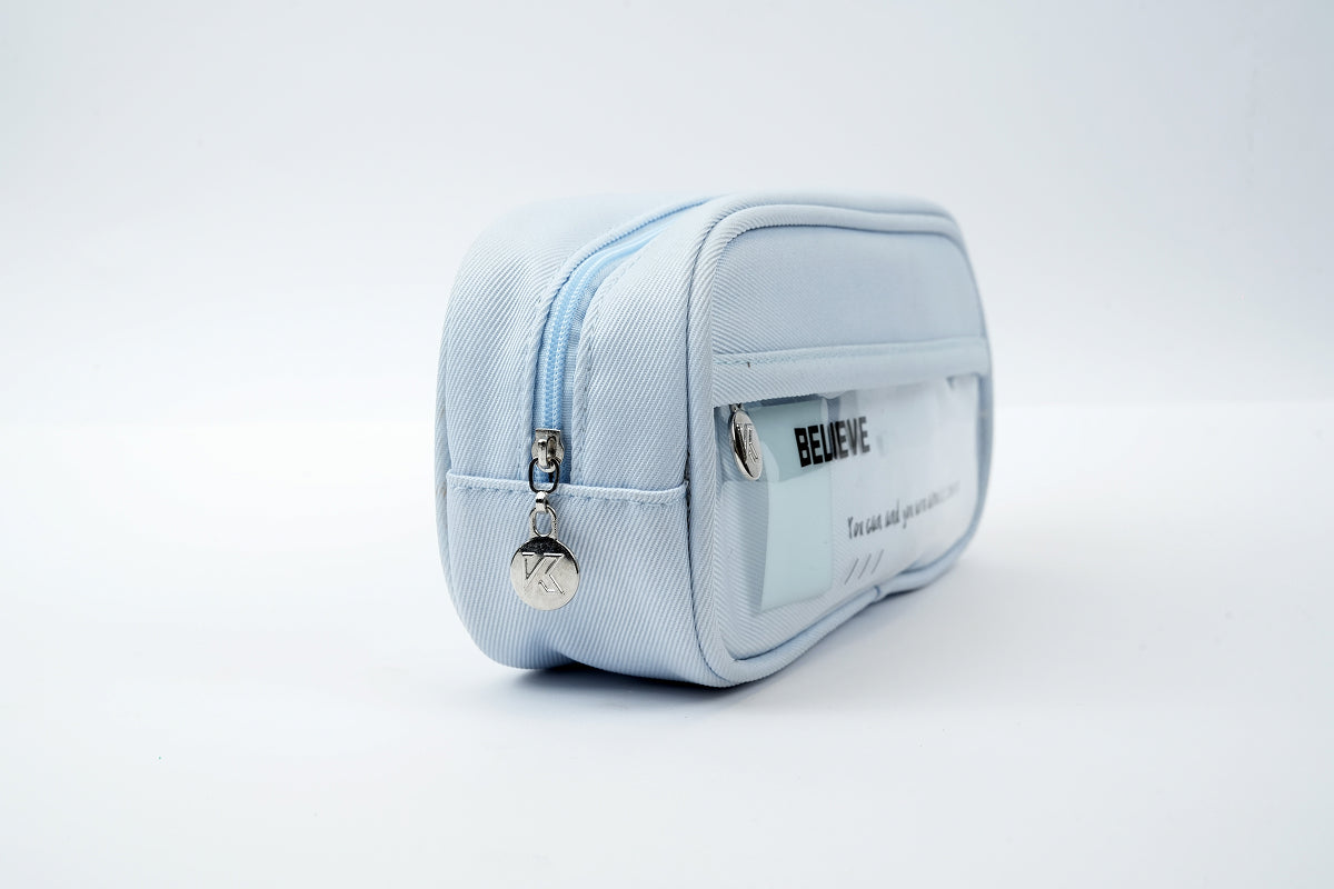 Clearview Organizer Pouch - Light Blue Kidgets
