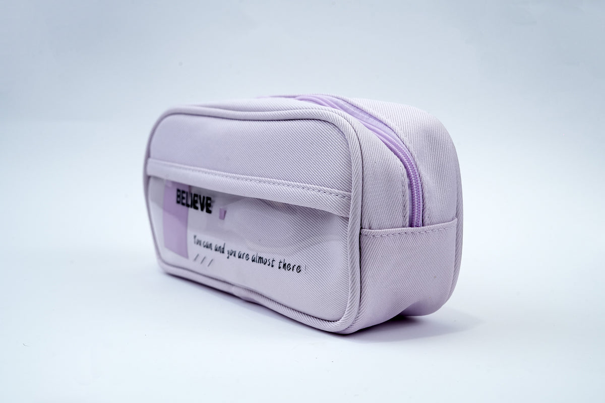 Clearview Organizer Pouch - Purple Kidgets