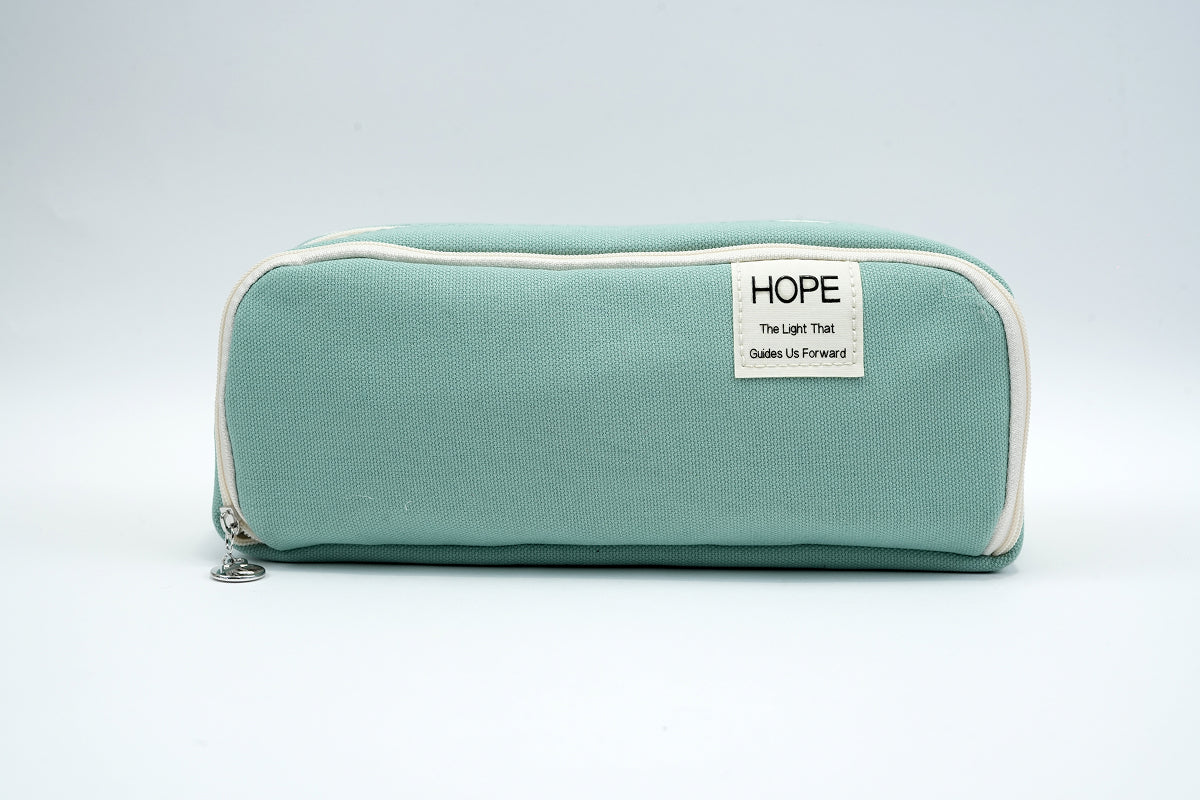 Tri-zip Organizer Pouch - Mint Green Kidgets