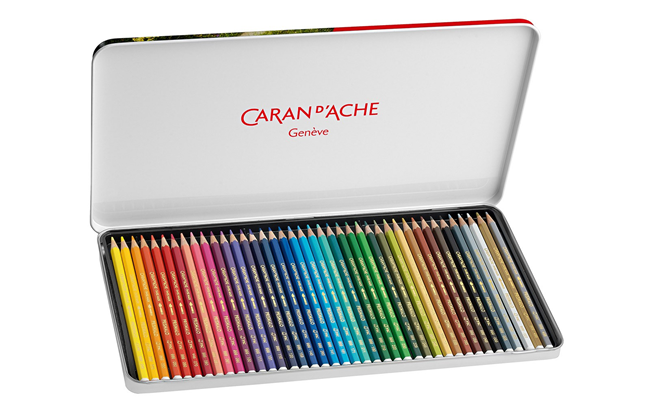 Caran D'Ache Prismalo Aquarelle Colour Pencil 40 Shades