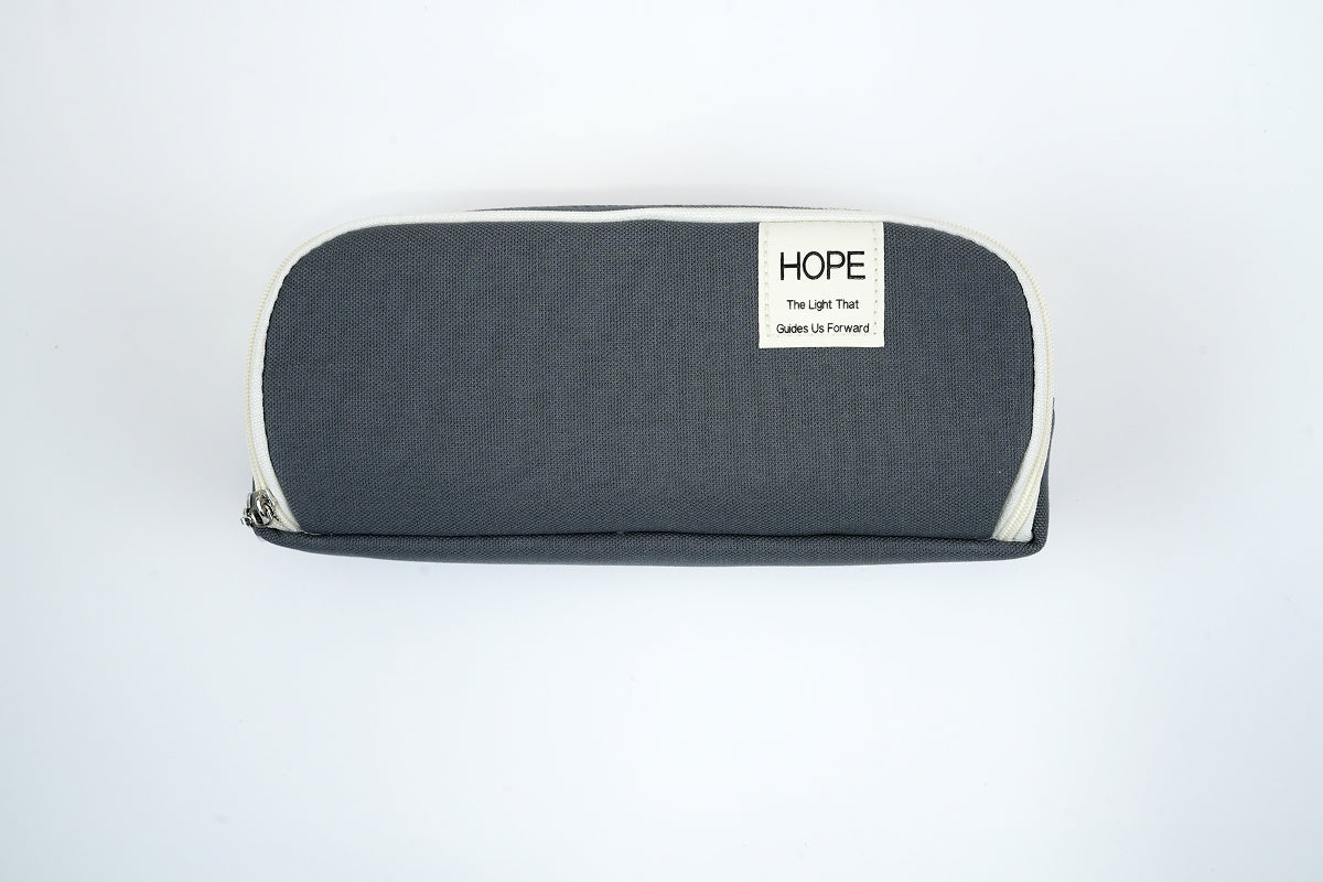 Tri-zip Organizer Pouch - Grey Kidgets