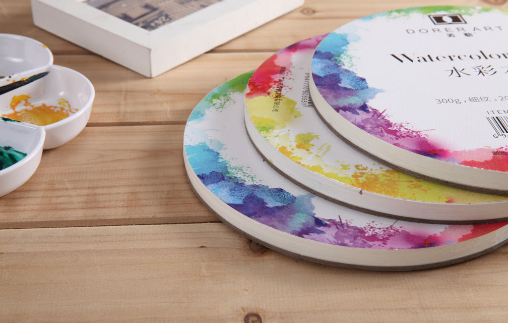 Artrack Round WaterColor Paper Pad 190 Mm 20 Sheets