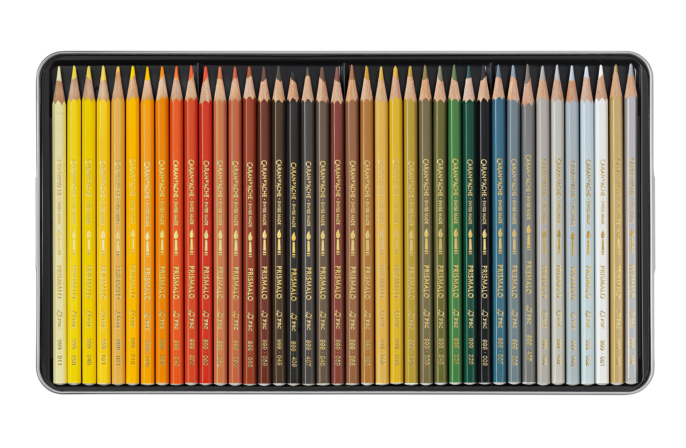 Caran D'Ache Prismalo Aquarelle Colour Pencils 80 Shades