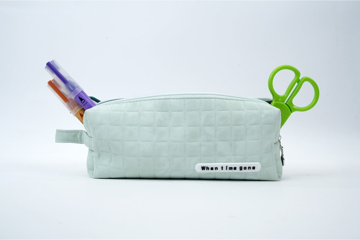 Squarestich Pouch - Mint Green Kidgets