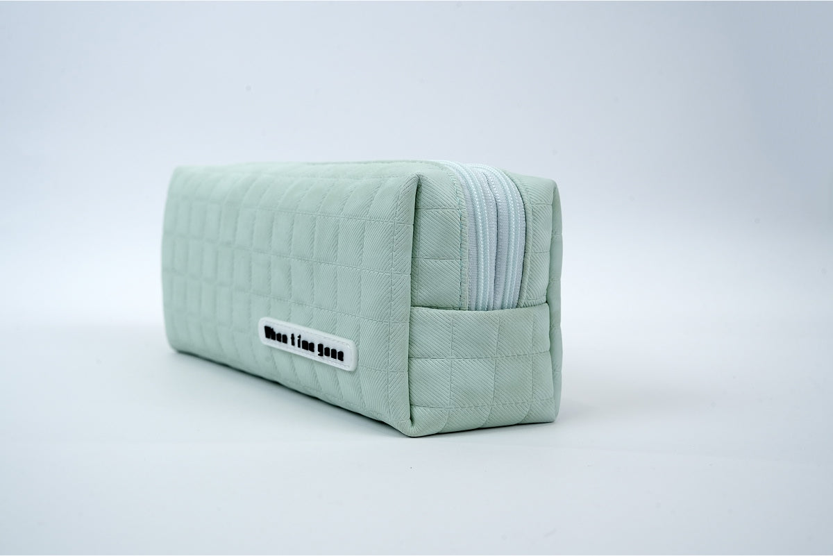 Squarestich Pouch - Mint Green Kidgets