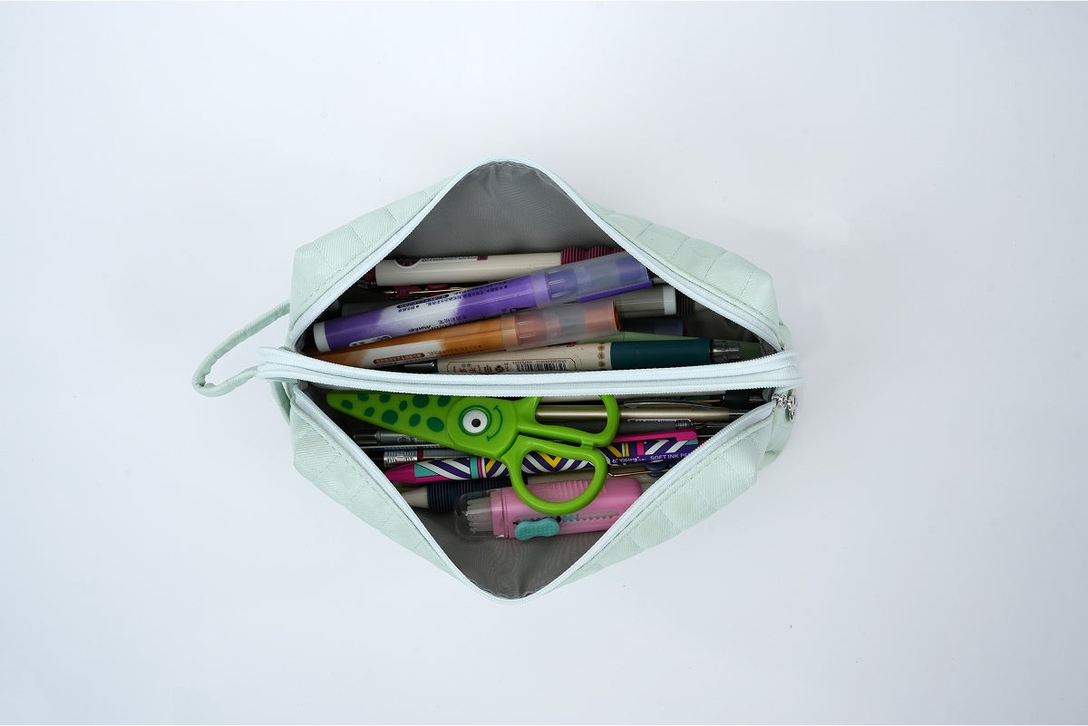 Squarestich Pouch - Mint Green Kidgets