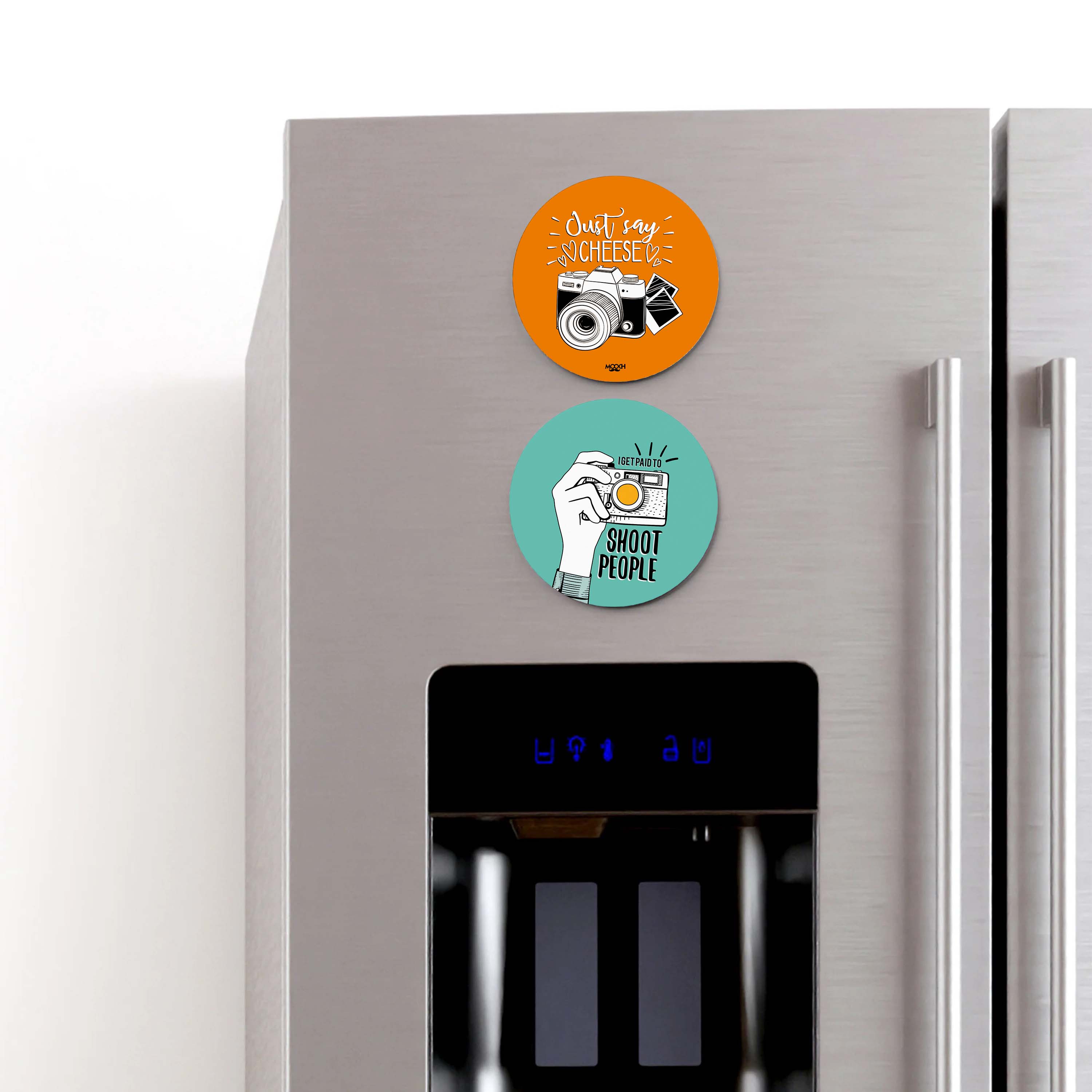 Mooch Magnetic Coaster - I Get Paid To Shoot People Mooch