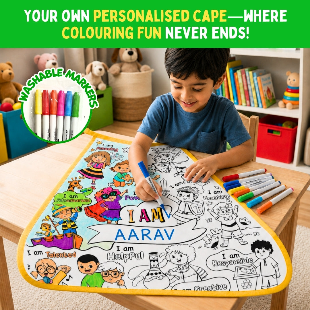 PepPlay My Affirmation Cape Kit | Positive Play & Self-Expression | 4+ Years