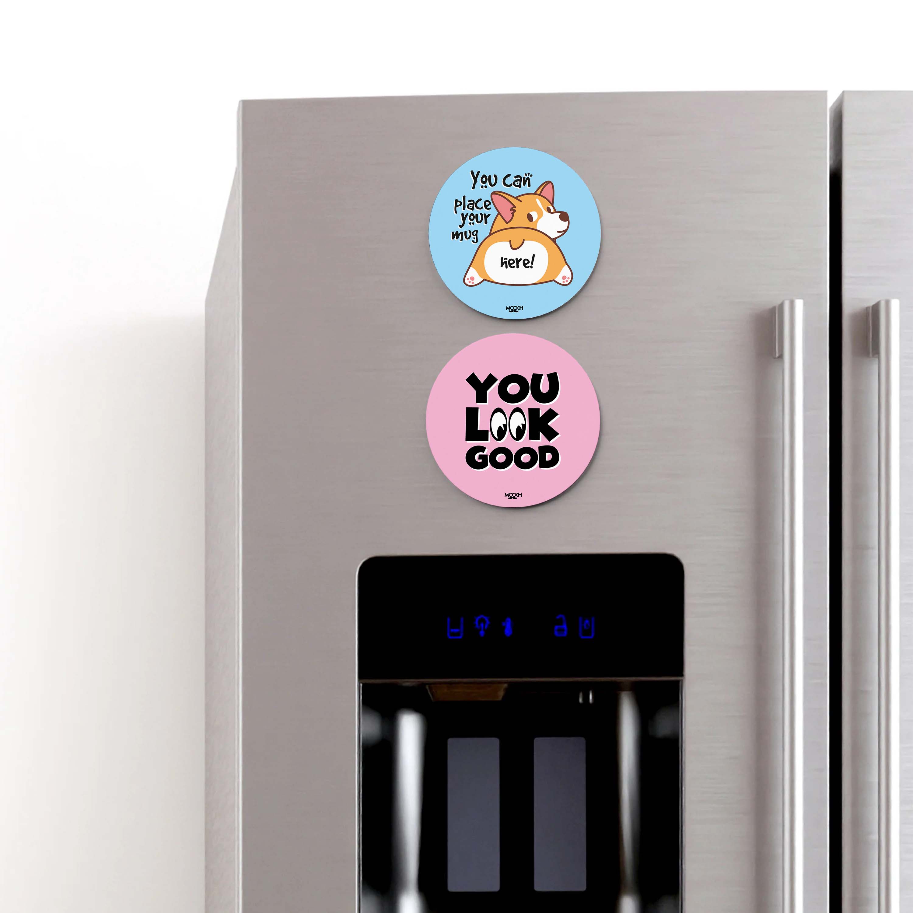 Mooch Magnetic Coaster - You Look Good Mooch