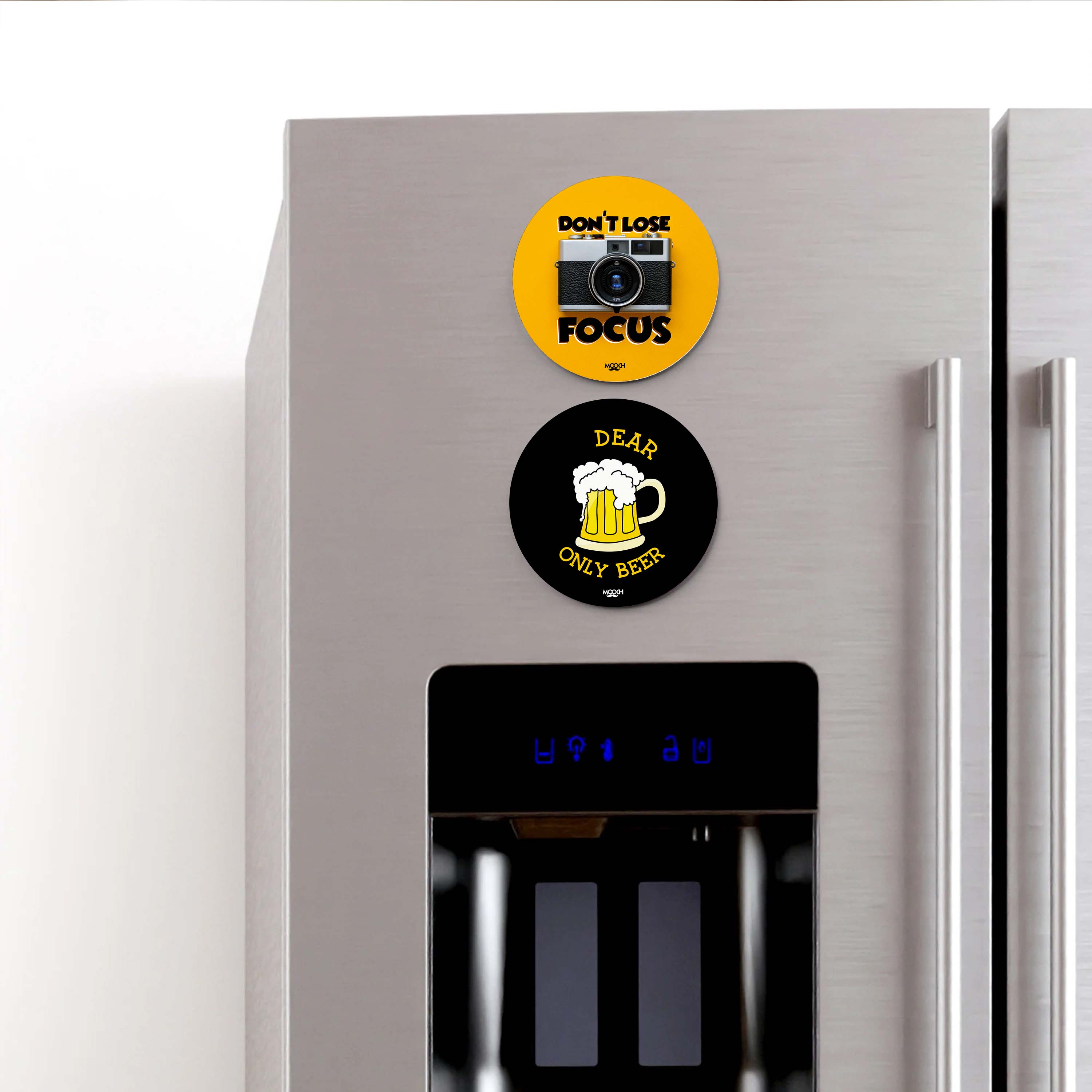 Mooch Magnetic Coaster - Dear Only Beer Mooch