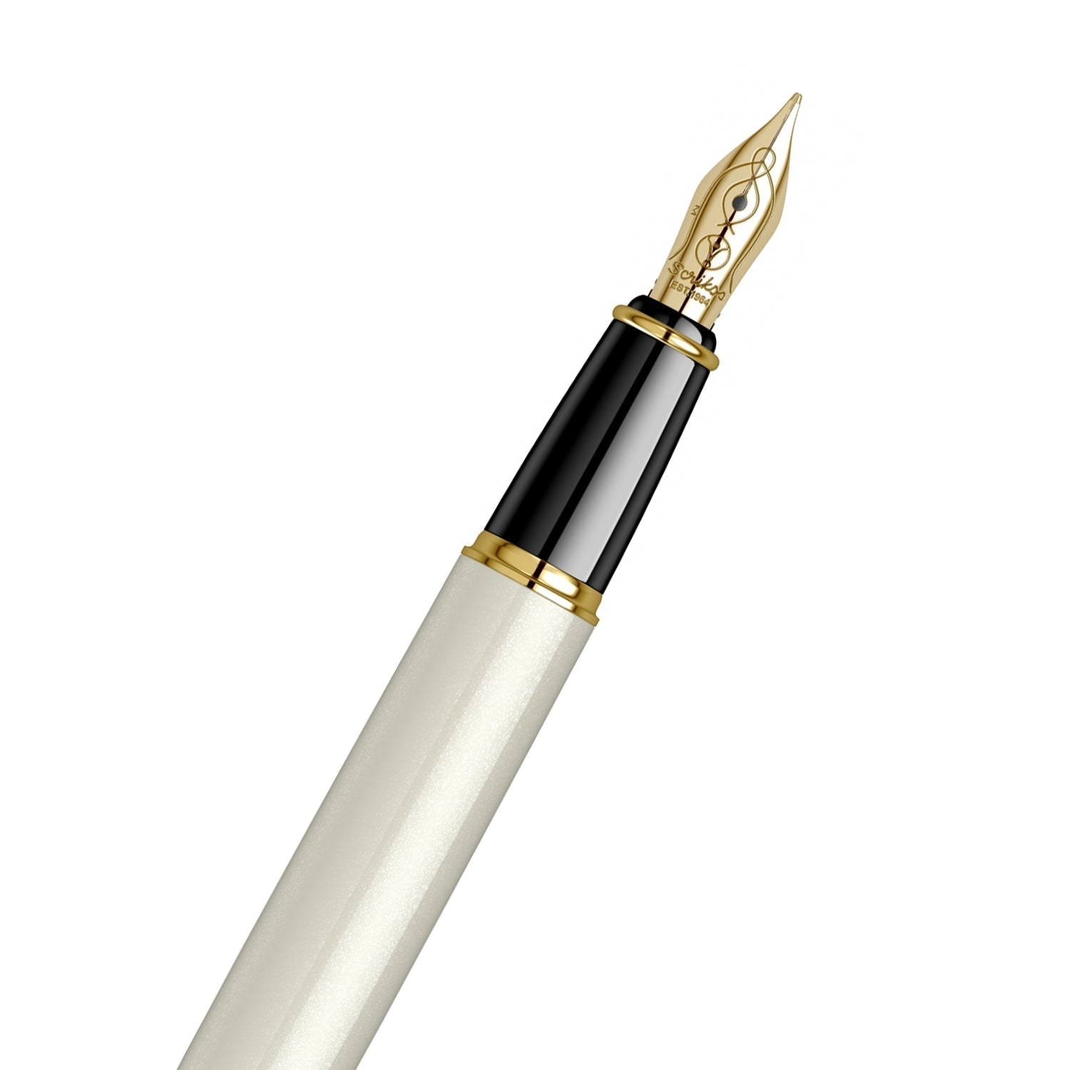 Scrikss | Noble 35 | Fountain Pen | Ivory-GT  Medium Scrikss