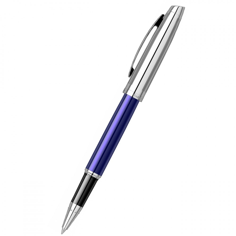 Scrikss | Oscar 39 | Rollerball Pen | Blue Chrome-CT Scrikss