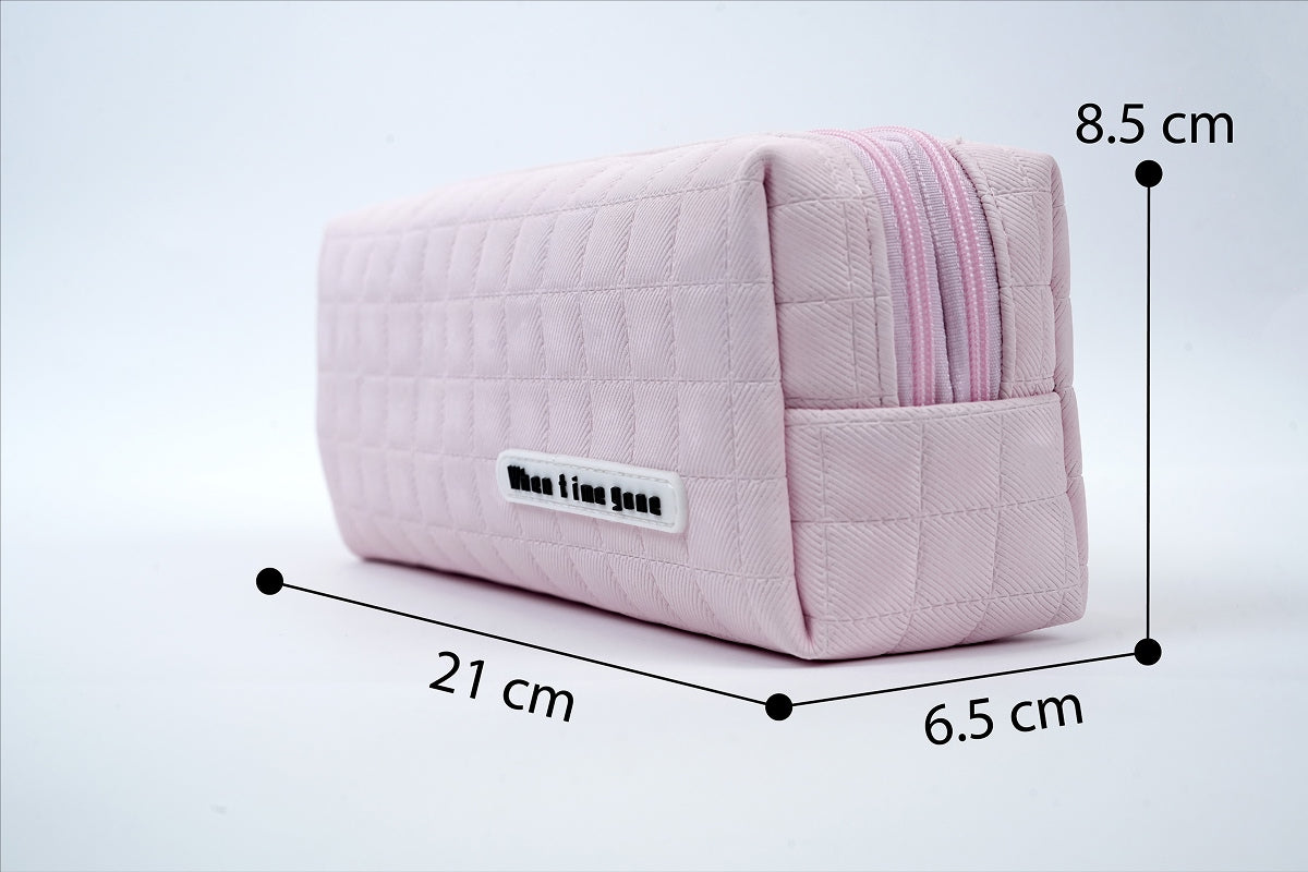 Squarestich Pouch - Pink Kidgets