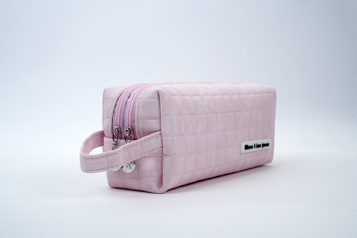 Squarestich Pouch - Pink Kidgets
