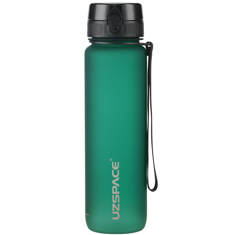 Uzspace Neon Frosted Tritan Water Bottle - 800ml, 1000ml Uzspace