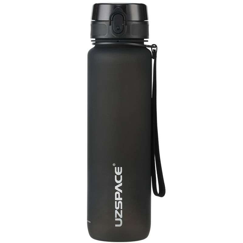 Uzspace Neon Frosted Tritan Water Bottle - 800ml, 1000ml Uzspace
