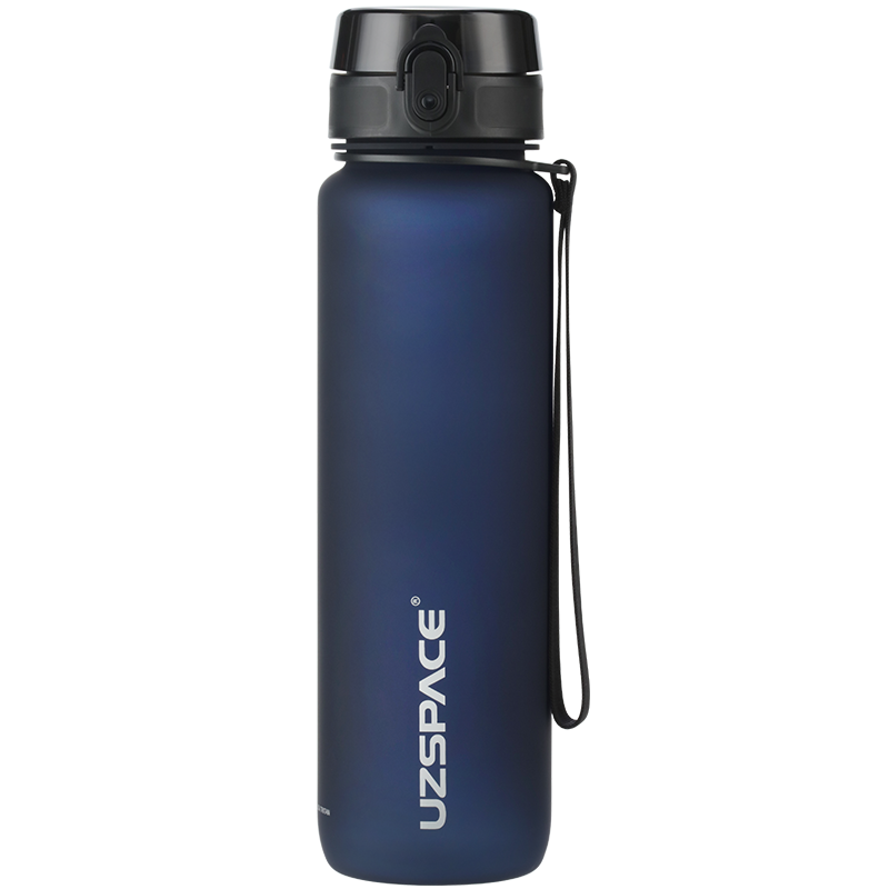 Uzspace Neon Frosted Tritan Water Bottle - 800ml, 1000ml Uzspace