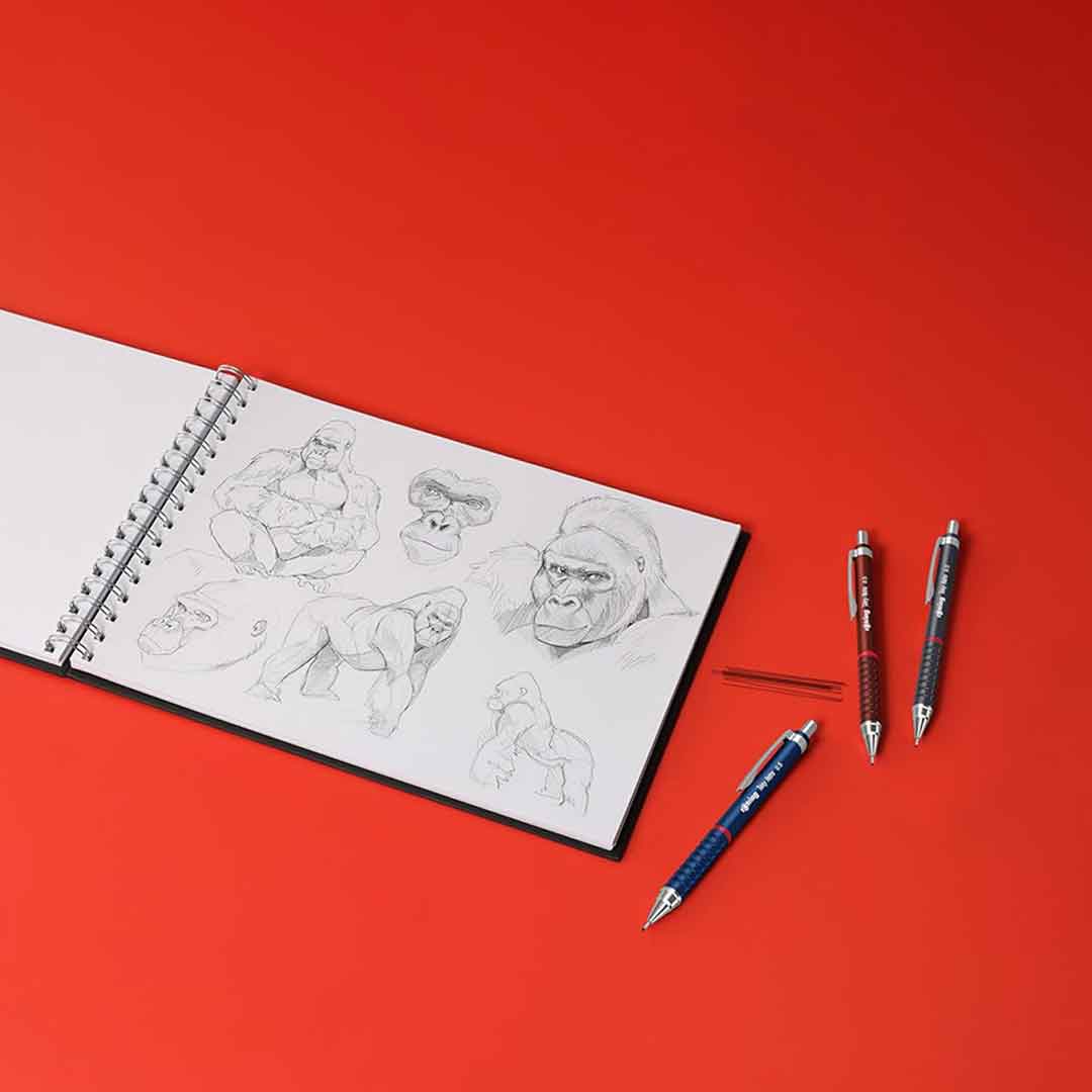Rotring | Tikky | Retro | Mechanical Pencil | 0.7mm | Metallic Blue Rotring