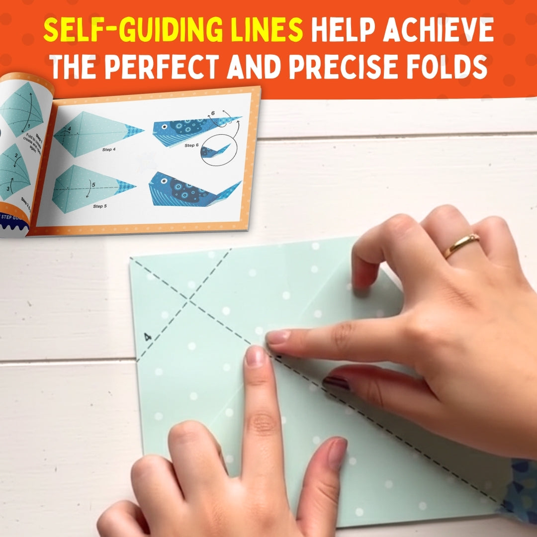 PepPlay Origami Art - Animal Kingdom | Fold, Create & Decorate | 3+ Years