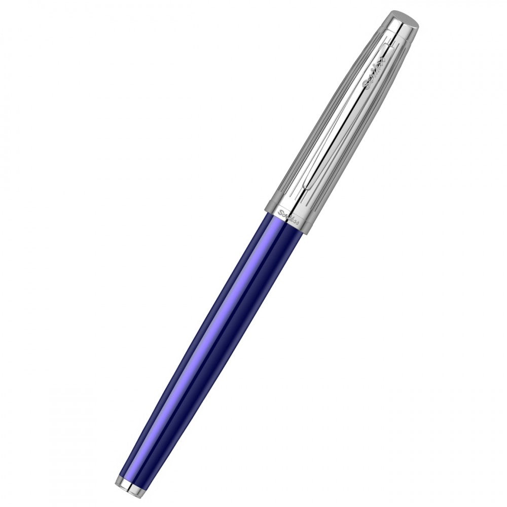 Scrikss | Oscar 39 | Rollerball Pen | Blue Chrome-CT Scrikss