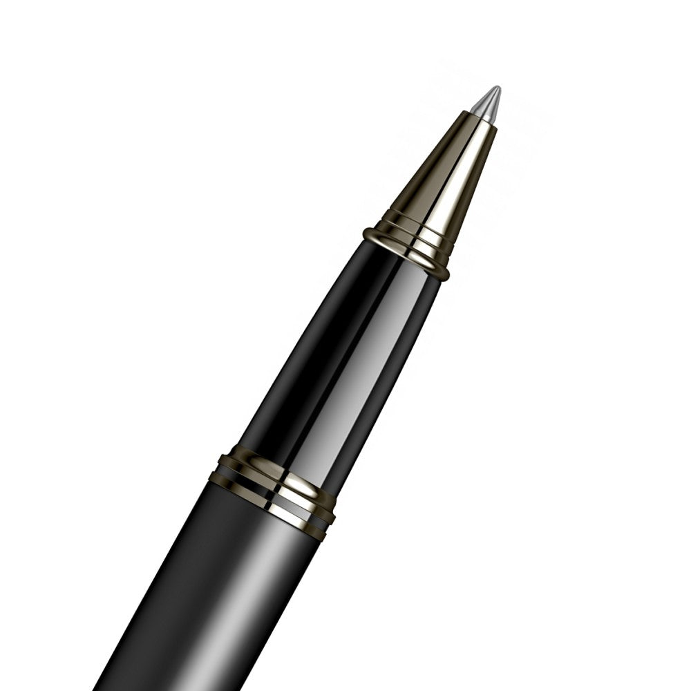 Scrikss | Knight 88 | Matt Black | Roller Ball Point Pen | Plated Brass Body Scrikss