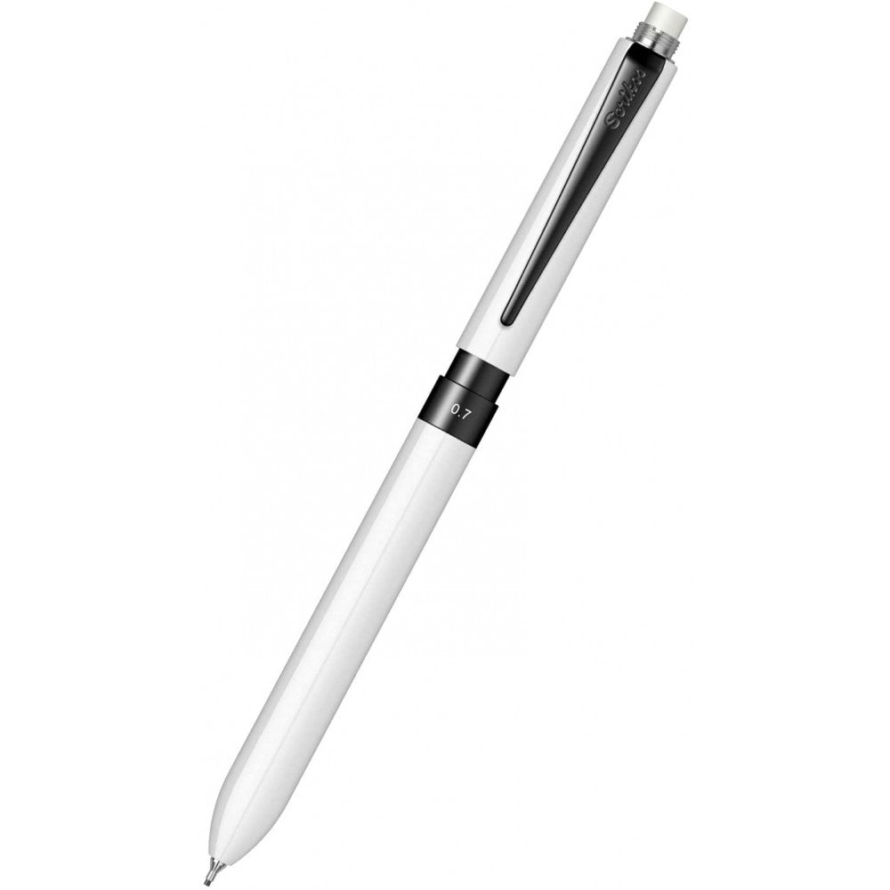 Scrikss | Trio Sport 83 | Multi Function Pen | Glossy White-BT Scrikss