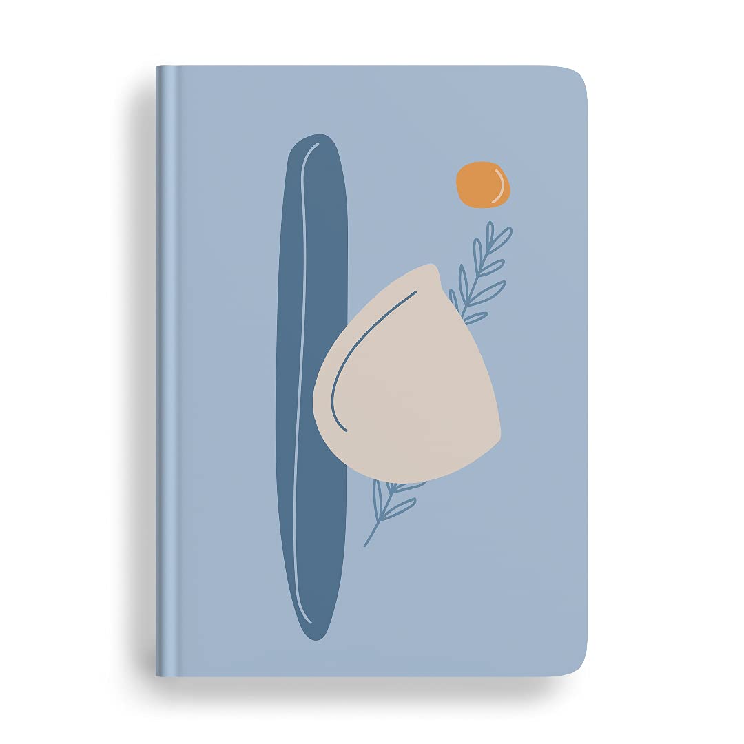 Factor Notes A5 Notebook - The Blue Sunset 90 GSM Unruled 160 Pages Factor Notes