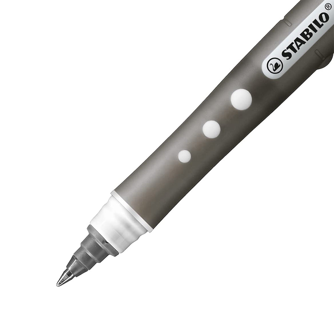 STABILO Worker+ Colorful Rollerball Pen – Black Stabilo