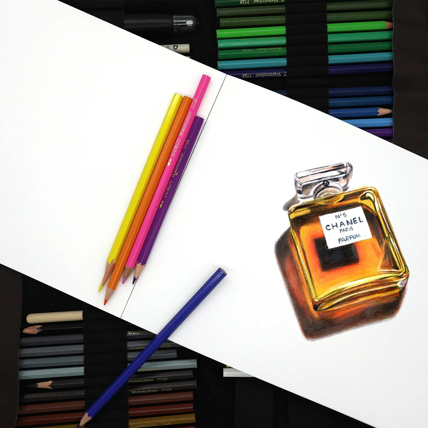 Artrack A4 Mixed Media Pad for Color Pencil