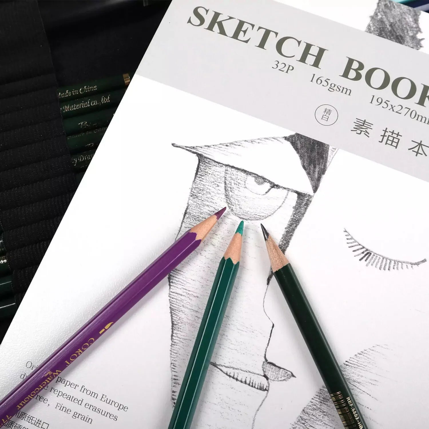 Artrack Sketch Pad 32 Sheets/64 Pages 110gsm 195x270mm