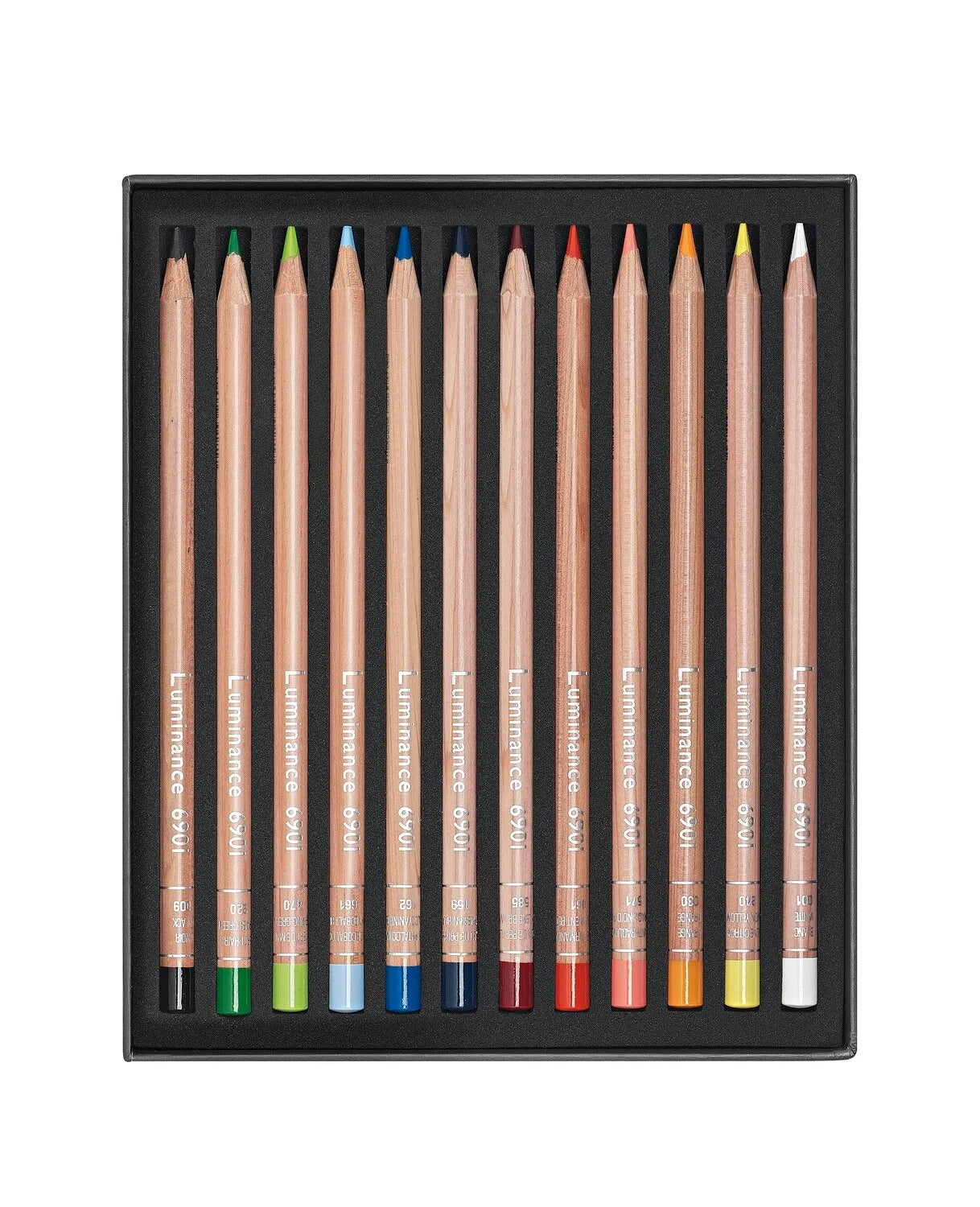 Caran d’Ache Luminance 6901 Set of 12 – Premium Artist Colour Pencils