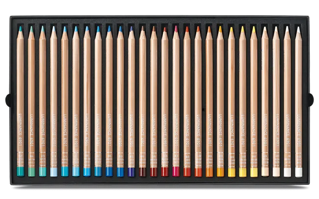 Caran d’Ache Luminance 6901 Set of 76 – Best Artist Colour Pencils