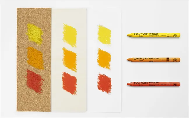Caran D'Ache Artist Neocolor I Pastel 10 Metallic Shades