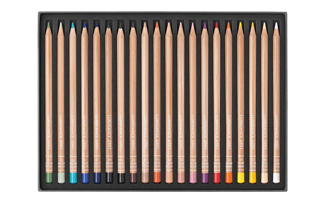 Caran D'Ache Artist Luminance Portrait Color 20 Shades