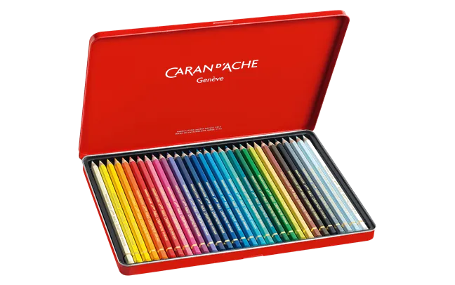 Caran D'Ache Artist Pablo Color Pencils 30 Shades