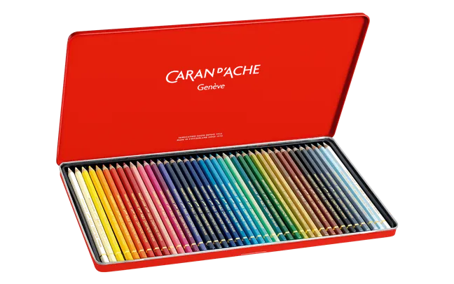 Caran D'Ache Artist Pablo Color Pencils 40 Shades