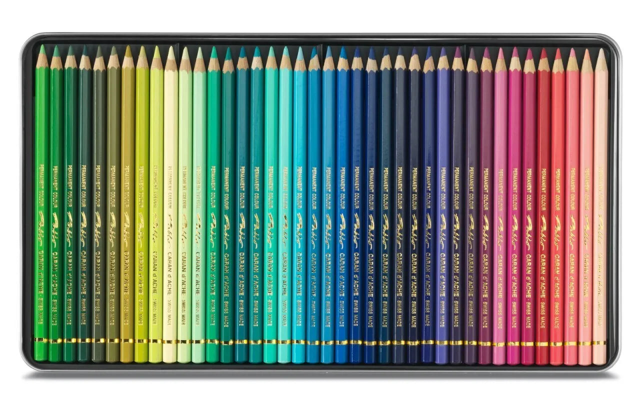 Caran D'Ache Artist Pablo Color Pencils 80 Shades