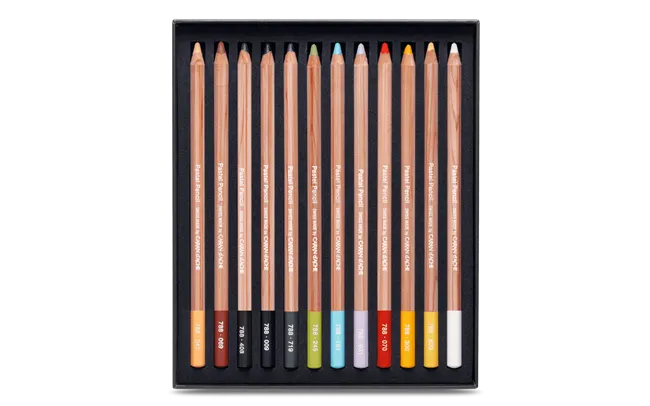 Caran D'Ache Artist Pastel Pencil 12 Shades Box